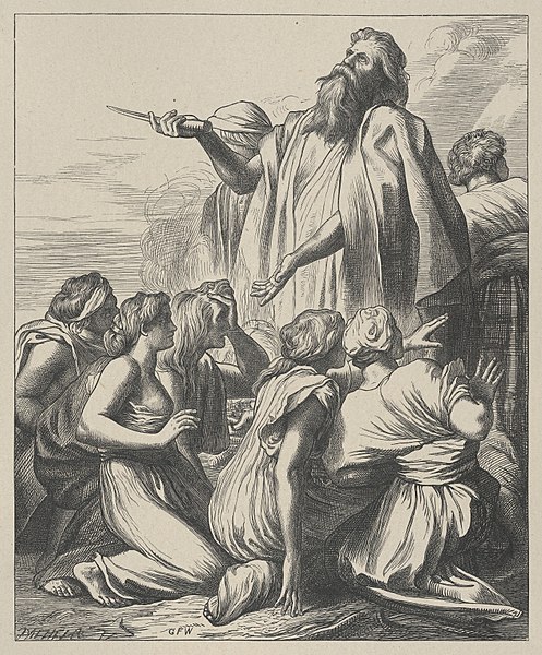 Noah's Sacrifice (Dalziels' Bible Gallery) MET